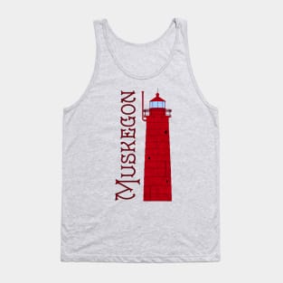 Muskegon Lighthouse Tank Top